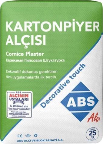 Abs Hızlı Donan Kartonpiyer Alçısı 1 Kg