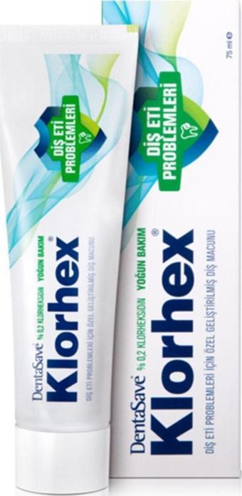 Dentasave Klorhex Diş Macunu Yoğun Bakım 75 ml