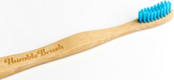 Humble Brush Bambu Diş Fırçası Mavi Orta