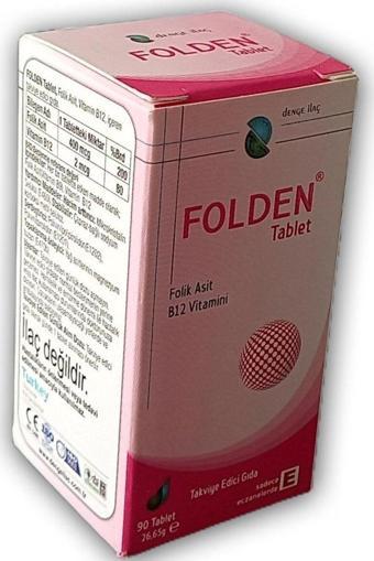 Denge Folden 90 Tablet (Folic Acid)