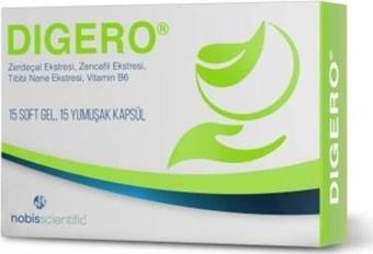 Nobis Scientific Digero 15 Kapsül Zerdeçal Ekstresi Içerikli