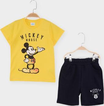 Mickey Mouse Lisanslı Erkek Çocuk 2'li  Takım 21759