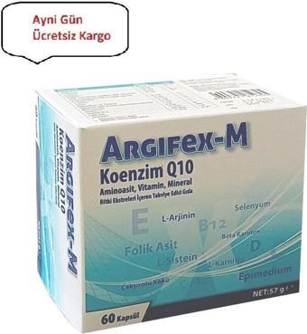 Argifex-M Coenzym Q10 60 Kapsül