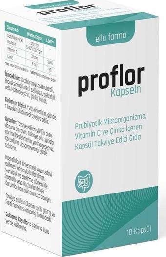 Proflor Probiyotik 10 Kapsül