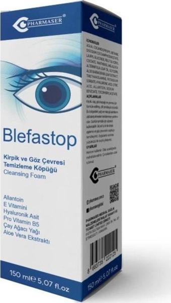 Pharmaser Blefastop Kirpik Ve Göz Çevresi Temizleme Köpüğü 150Ml