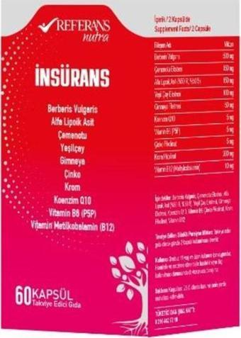 Referans Nutra Insurans 60 Kapsül