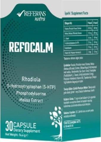 Referans Nutra Refocalm 30 Kapsül