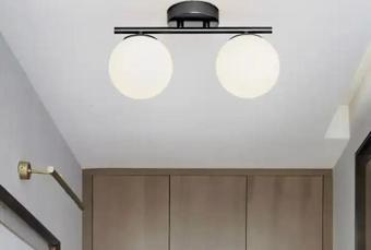 Rsylight Metal Modern Opal Camlı Tavan Plofyoner 2 Li Tavan Avize