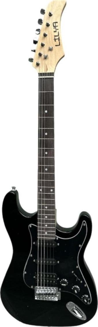 Lilya St309 Siyah Elektro Gitar Hss