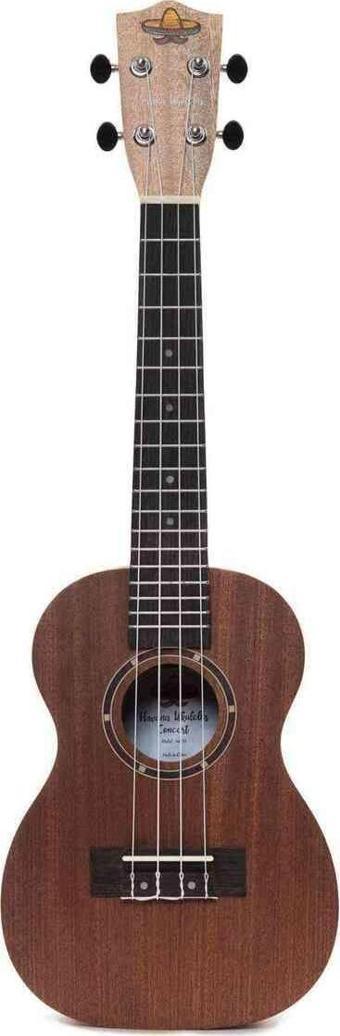 Havana Hk-54 Maun Concert Ukulele Taşıma Çantalı Pena Askı Method