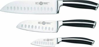 Solingen Santoku Şef Bıçağı 3'lü Set