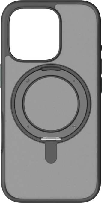 Momax iPhone 16 Pro Max Roller Magsafe Telefon Kılıfı Siyah