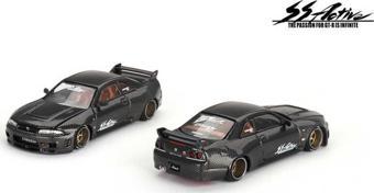 Mini GT KAIDO 116 Nissan Skyline GT-R (R33) Active Carbon R V1