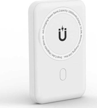 Wiwu Sc10000Mah Type-C Ve Usb Çıkış Hızlı Şarj Magsafe Powerbank