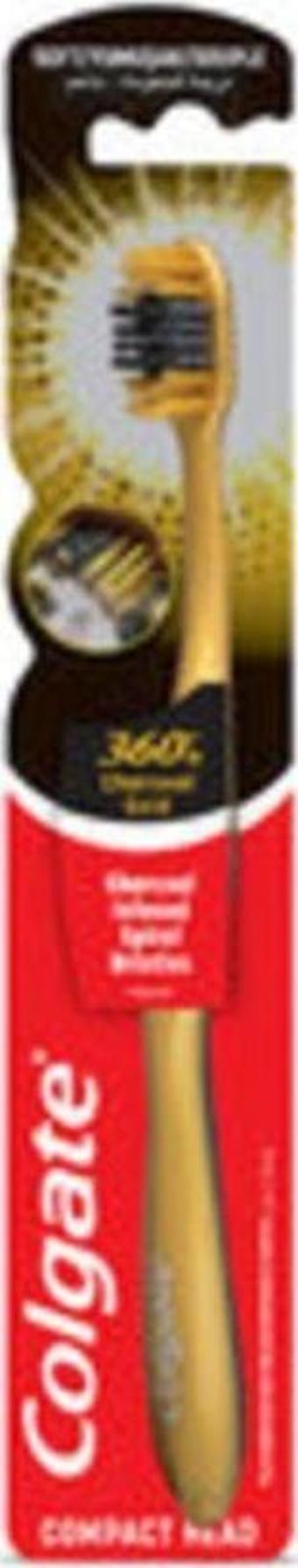 Colgate 360 Charcoal Gold Yumuşak Diş Fırçası
