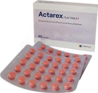 Rgem İlaç Actarex 2.8Mg 60 Tablet Karayılan Ekstresi