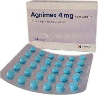Rgem İlaç Agnimex 4Mg 30 Tablet Hayıt Ekstresi