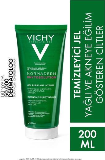 Vichy Normaderm Phytosolution Arındırıcı Yüz Temizleme Jeli, Yağlı Ve Karma Ciltler 200 Ml 3337875663076