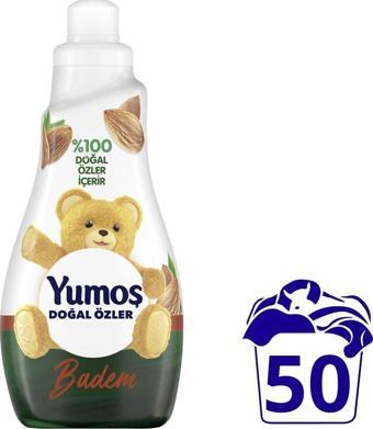 Yumoş Doğal Özler Konsantre Çamaşır Yumuşatıcı Badem 1200 Ml