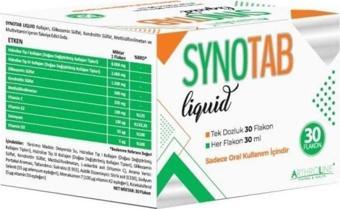 Synotab Liquid Kollajen Tek Dozluk 30 Flakon 30Ml