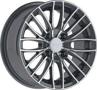 EMR-165-18 6.0x14 -4x100 ET35 67.1 Palladium Jant (4 Adet)