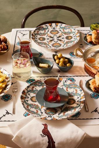 Flevo Porselen 26 Parça 6 Kişilik Kahvaltı/servis Takımı