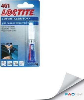 Henkel Loctite 401 - 3Gr - Hızlı Yapıştırıcı