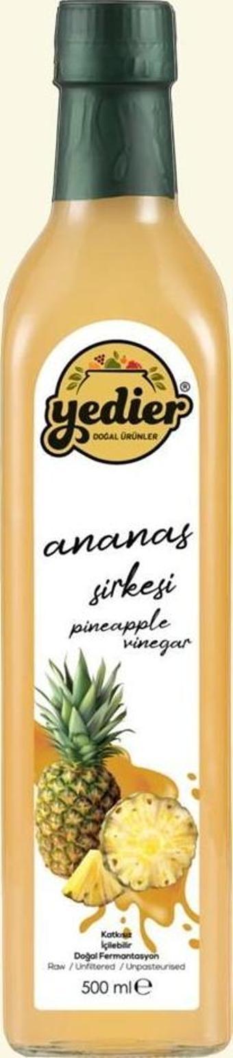 İçilebilir Doğal Fermantasyon Katkısız Ananas Sirkesi 500ml