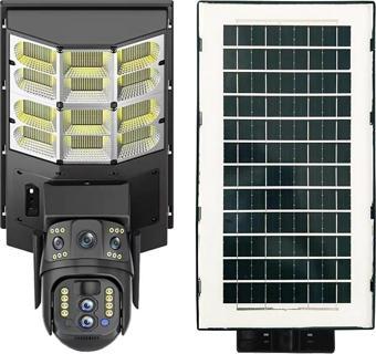 AVENİR AV-SL400X 10X Zoom 4G Sim Kartlı Solar Güneş Enerjili Sokak Lambası Çift Lensli Kamera