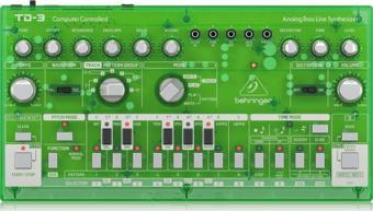 Behringer TD-3-LM / Analog Synthesizer (Yeşil)