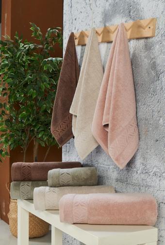Şıkel Cotton Penye Letoon 50*90cm 4'lü Havlu Seti 