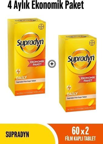 Supradyn 60 Film Kaplı Tablet x 2 Adet