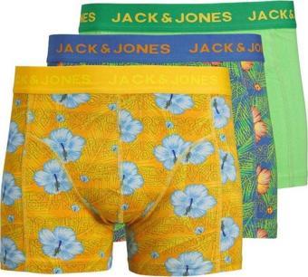 Jack&Jones Hawaıı 3Lü Paket Erkek Baxer 12255832