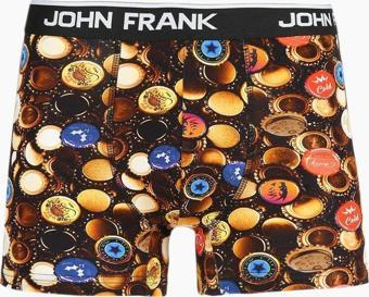 John Frank Dijital Baskılı Erkek Boxer JFBD317