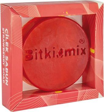 Bitkimix Gliserinli Şeffaf Çilek Sabun – 100 Gr