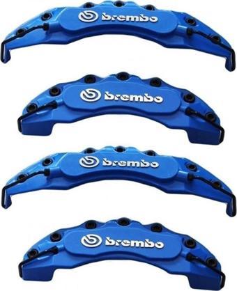 Skoda Uyumlu Brembo Mavi Kaliper Kapağı 4 Parça Ön Arka Set