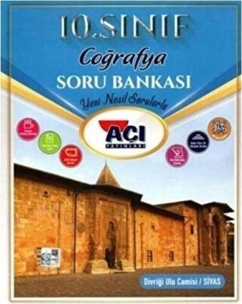 Açı Yayınları Açı 10. Sınıf Coğrafya Soru Bankası - Açı Yayınları