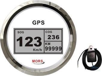 Mors Sürat Göstergesi 55 Mph Beyaz Gps Antenli