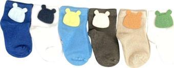 Defne Baby 6Lı Bebek Çorabı 6E003-23