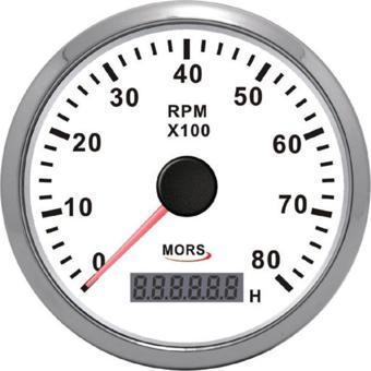 Mors Devir Göstergesi 8000 Rpm Beyaz