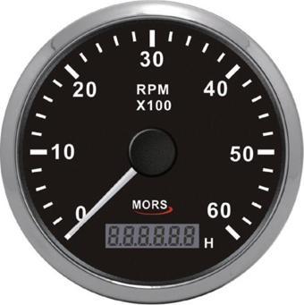 Mors Devir Göstergesi 6000 Rpm Siyah