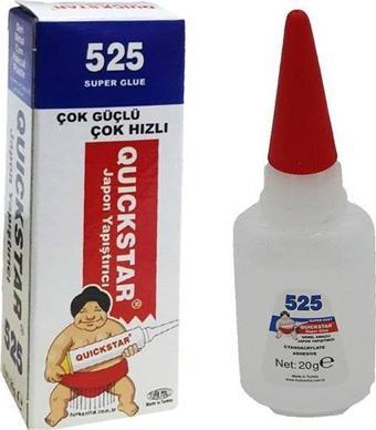 Quickstar 525 Japon Yapıştırıcısı 20 Gr.