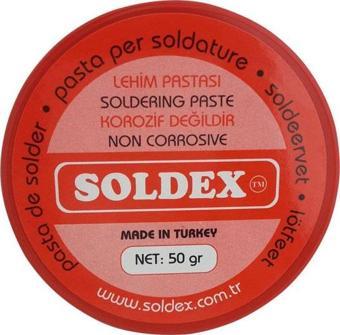 Soldex Lehim Pastası 50 Gr Lehim Havya Ucu Temizleyici Pasta