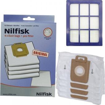 Nilfisk Power P40 Toz Torbası + Hepa Filtre (A+Kalite)