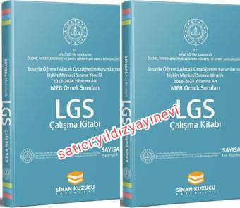 meb örnek soruları lgs sayısa(matematik ve fen bilimleri) çalışma kitabı - sinan kuzucu  - Sinan Kuzucu Yayınları