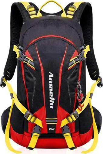 Outdoor Bisiklet ve Yürüyüş Sırt Çantası (20 Litre) Kırmızı DSC1031
