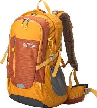 Outdoor Kamp ve Yürüyüş Sırt Çantası (30 Litre Kapasiteli) Turuncu 1787