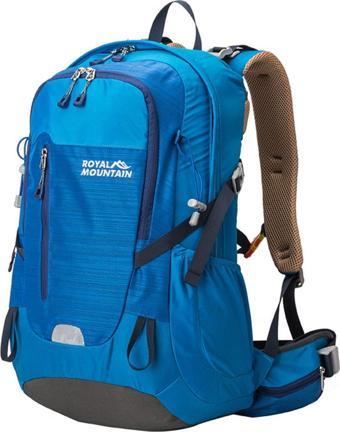 Outdoor Kamp ve Yürüyüş Sırt Çantası (30 Litre Kapasiteli) Mavi 1787