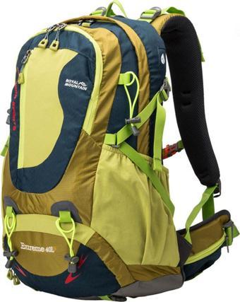 Outdoor Kamp ve Yürüyüş Sırt Çantası (40 Litre Kapasiteli) Yeşil 1616