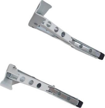 ŞEN METAL Mandallı Katlanabilir Masa Konsolu beyaz 30cm (1çift)